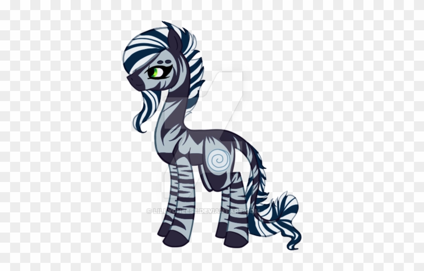 Ondinea By Glitteronin - Zebra Mlp Oc #422133