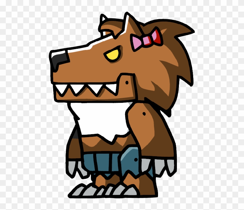 Werewolf Clipart - Image - Scribblenauts Werewolf #422948