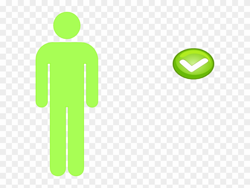 How To Set Use Single Person Icon Light Green Svg Vector - Clip Art #423026