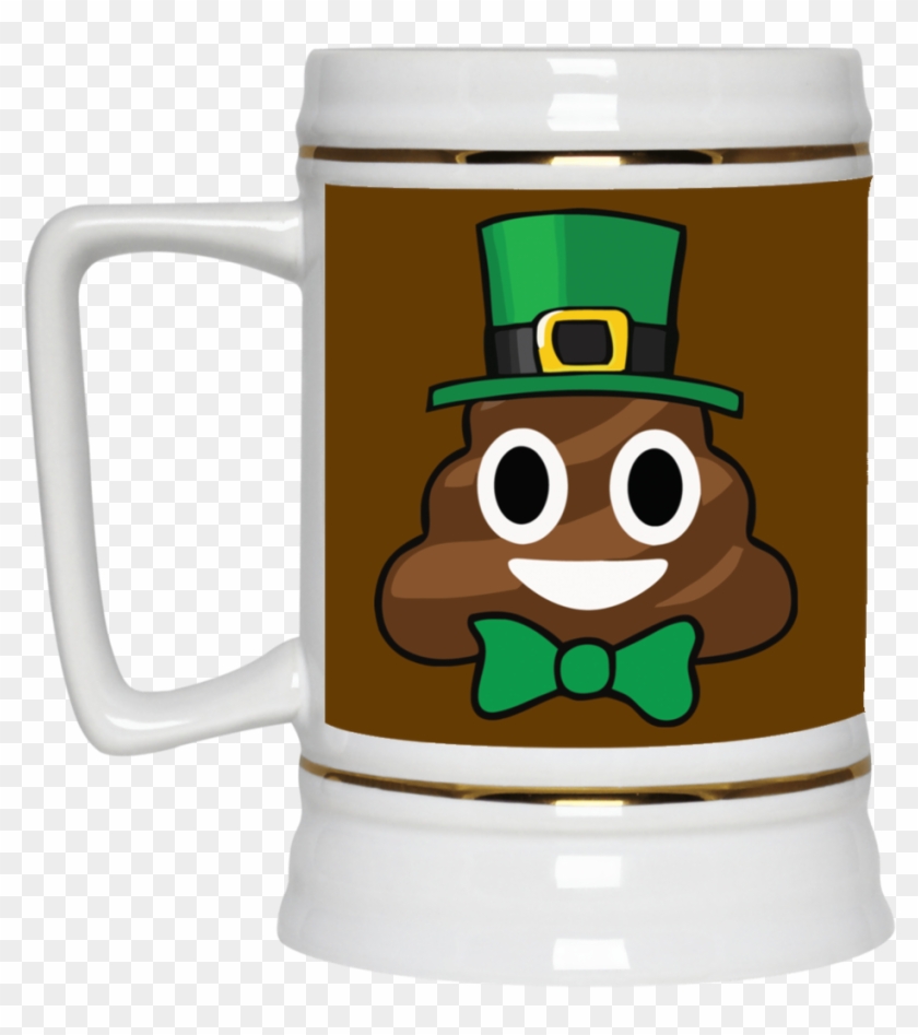 Leprechaun Poop Emoji Funny St - Goodbyes Are Not Forever Mugs #423462