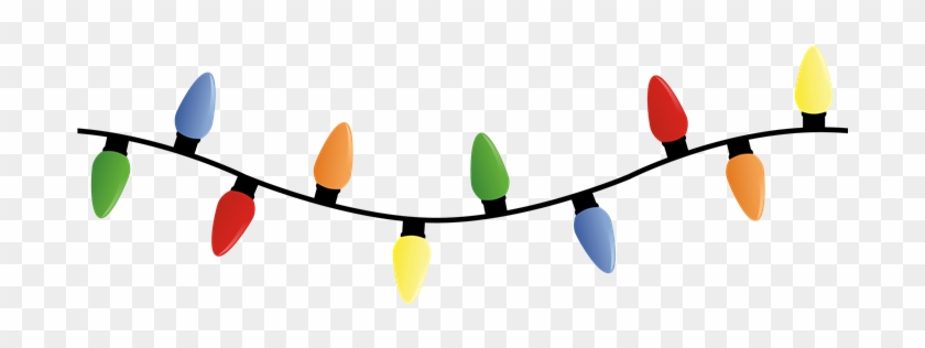 How Do You String Lights On A - Christmas Lights Transparent Background #423487