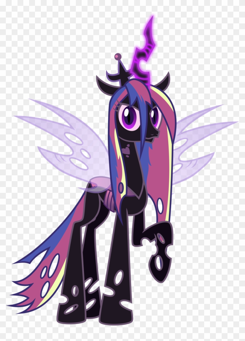 Au Queen Cadance - Mlp Changeling Au #423701