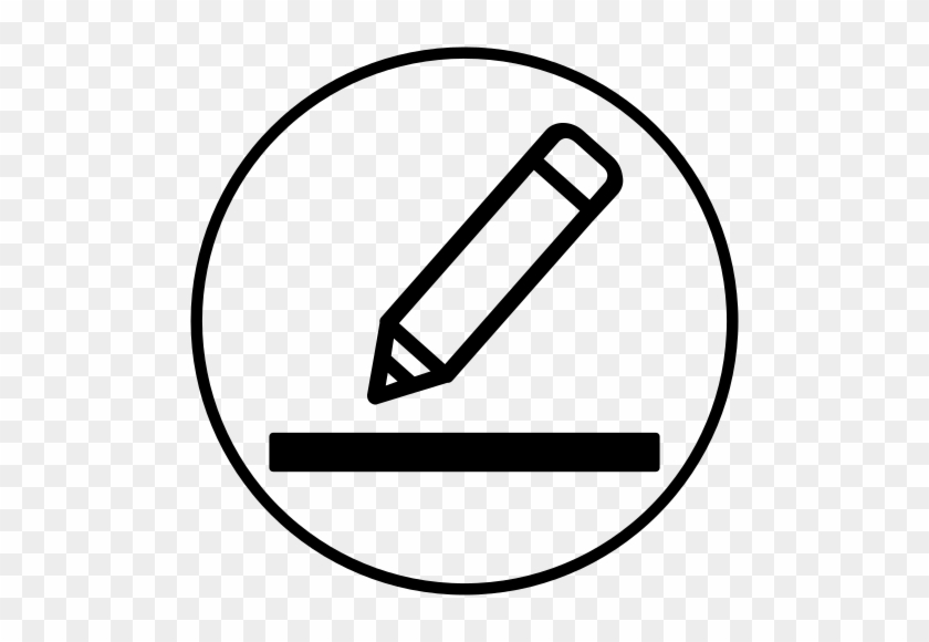 Wl Writing - Thin Edit Icon #423763