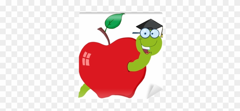 Worm In Apple #424317