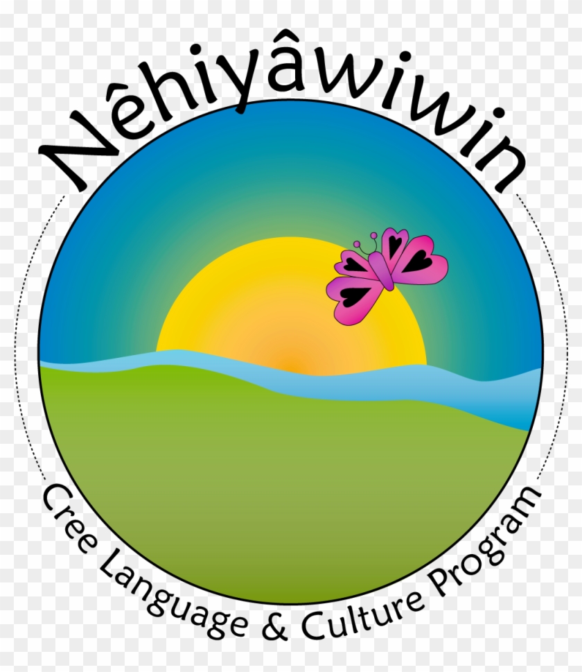 Nehiyawiwin Logo - Circle #424676
