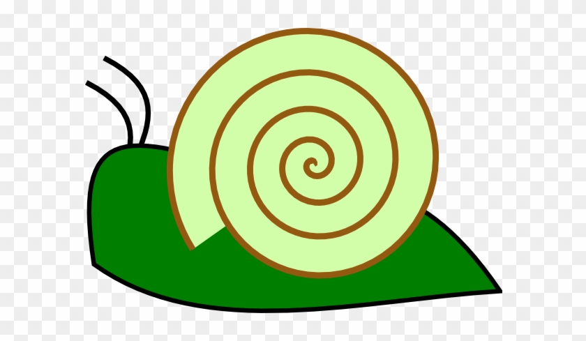 Chiocciola Verde Clip Art - Chiocciola Clipart #424761