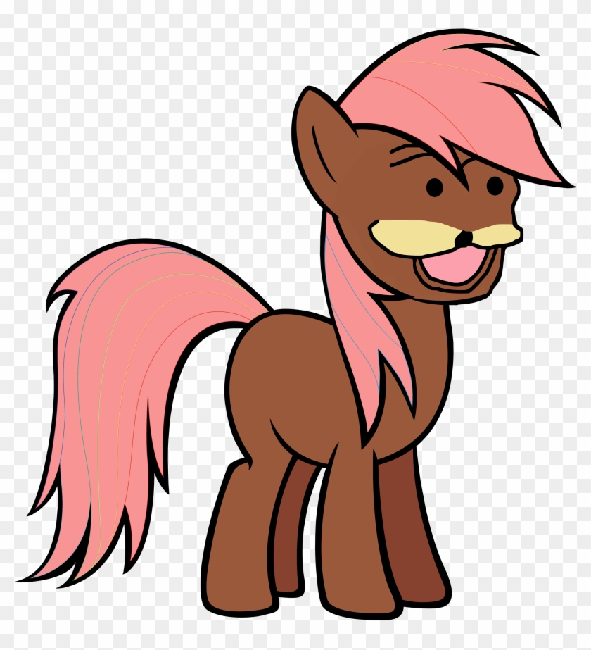 Meme, Oc, Ponified, Safe, Simple Background, Solo, - Spurdo Spärde Ebin #425568