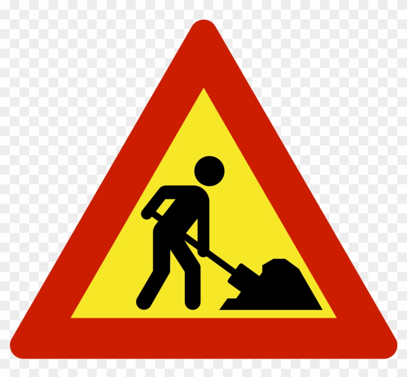 Norwegian Road Sign - Tietyö Liikennemerkki #425705