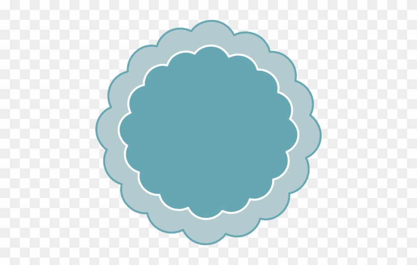 Combinar Formas - Scalloped Circle #425742