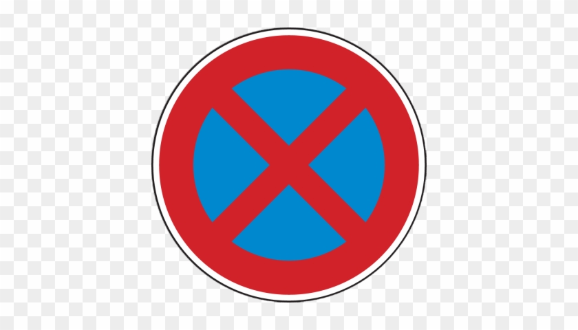 Flach-verkehrszeichen "halteverbot" Aus Hartaluminiumlegierung, - Circle #425872