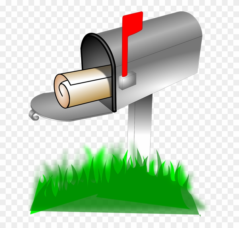 Mail, Box, Icon, Mailbox, Cartoon, Free, Postal, Usps - Mailbox Png #425890
