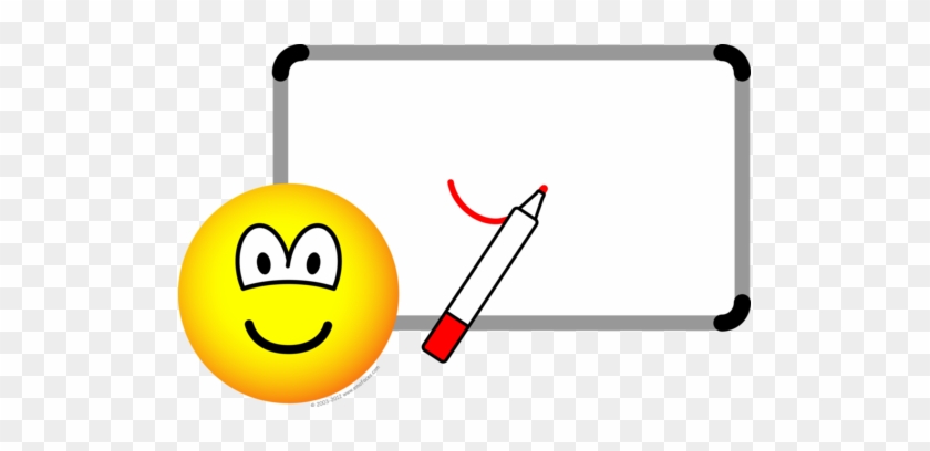 White Board Emoticon - Emoticon #426064