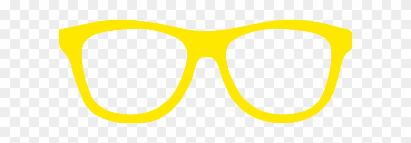 Glass Clipart Nerd Glass - Yellow Sunglasses Vector Png #426180