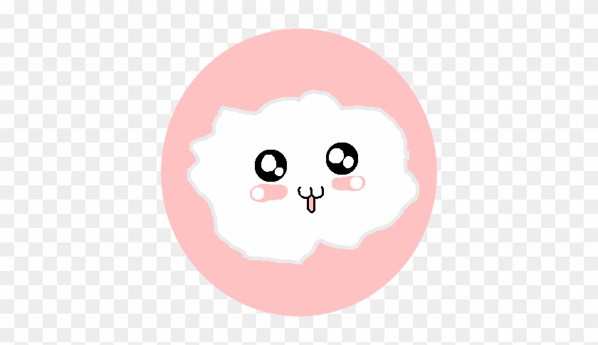 Cute Cloud Button By Nerdy-neko - Cartoon #426386