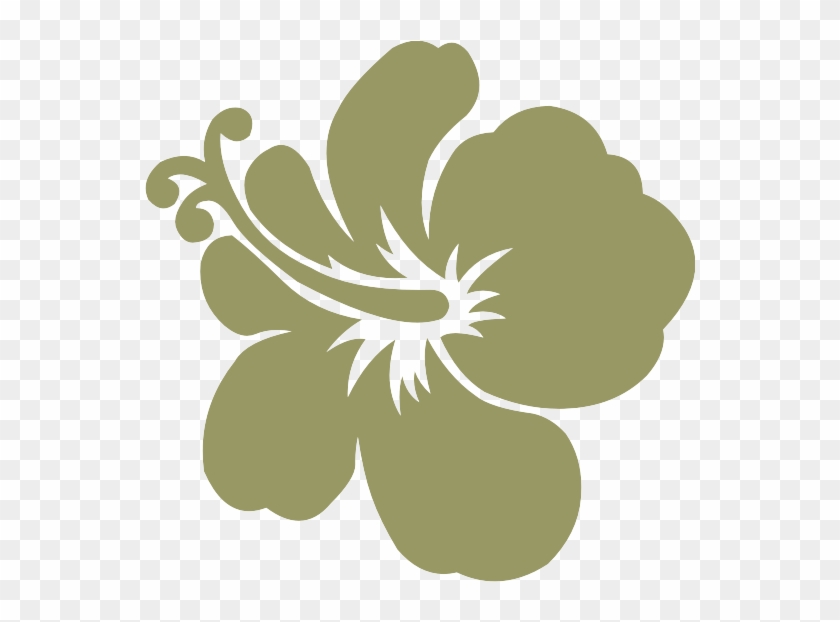 Ba Hibiscus - Hobby Vinyl Decal Hibiscus Hobby Decor (24 X 23,5 In. #426793