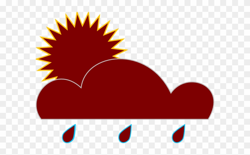 Brown Rain Clip Art - Brown Rain Clip Art #427093