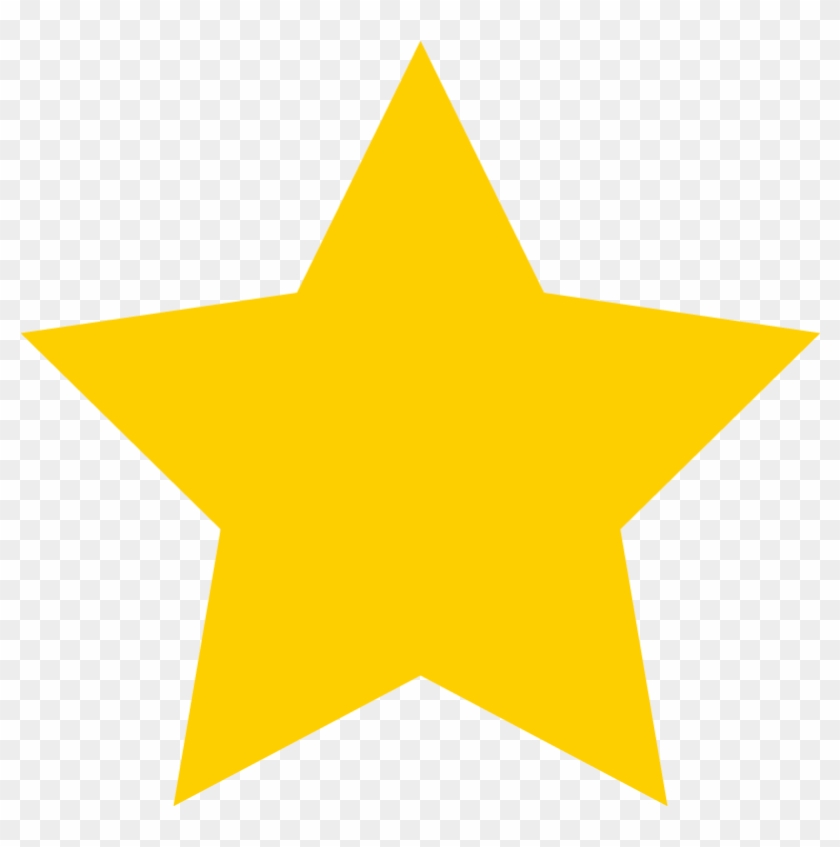 Christmas Tree Silhouette - Star Icon Png #427177