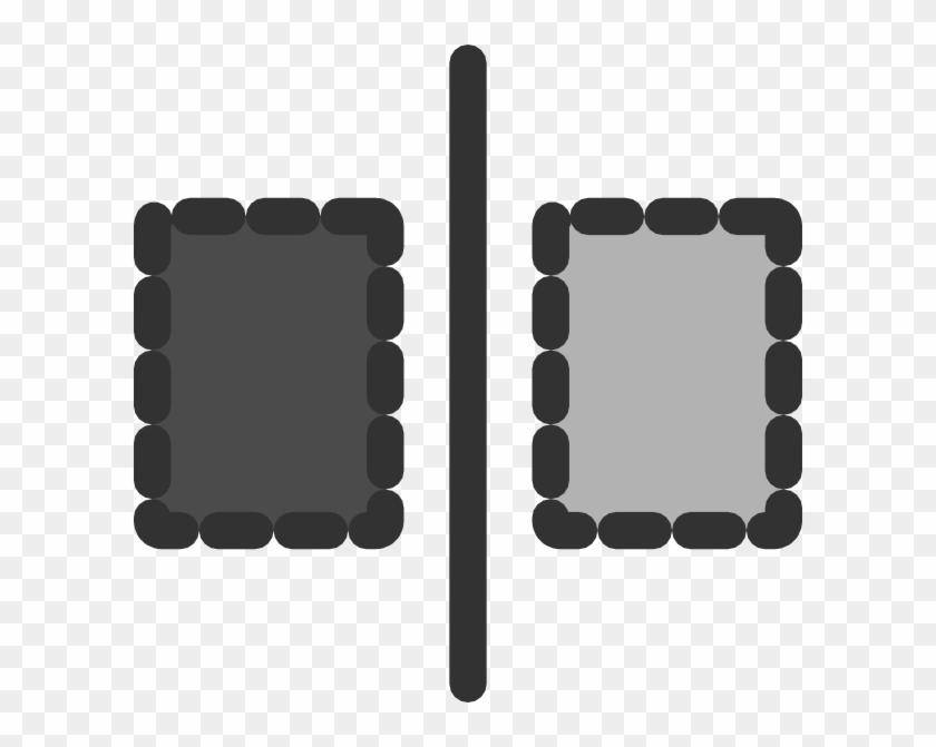 Mirror Box Clip Art At Clker - Symbol Mirror #427179