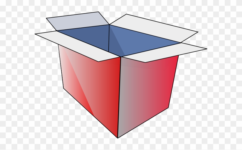 Open Box Cardboard Es Flattened Clip Art Pictures To - Kotak Hadiah Terbuka Png #427188
