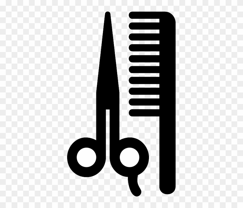 Sign, Scissors, Symbol, Information, Hair, Beauty - Barber Shop Clipart #428225