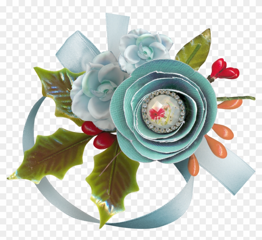 Garden Roses Clip Art - Garden Roses Clip Art #428573