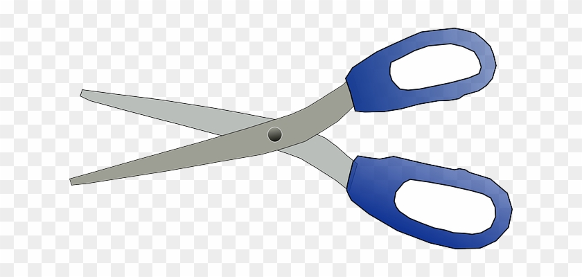 Education, Scissors, Office, Cartoon, Tool - Scissors Clipart Transparent Background #428385