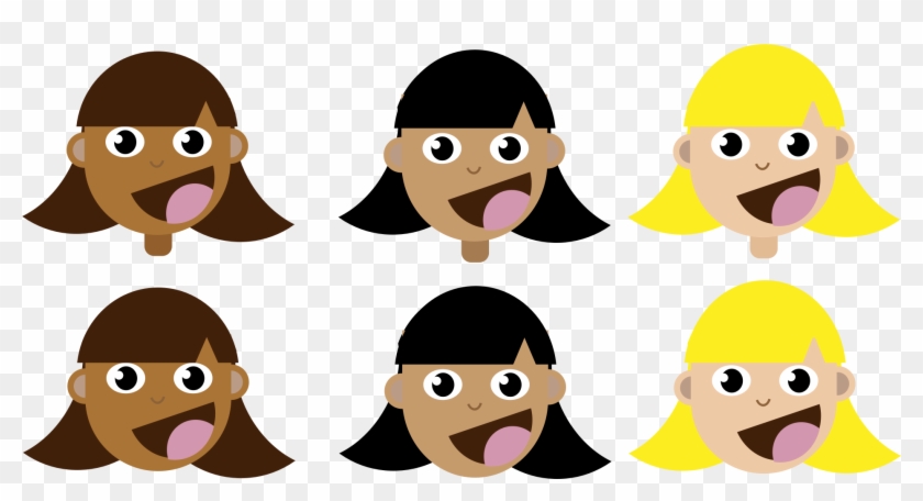 With Straight Hair - Mouth #428487