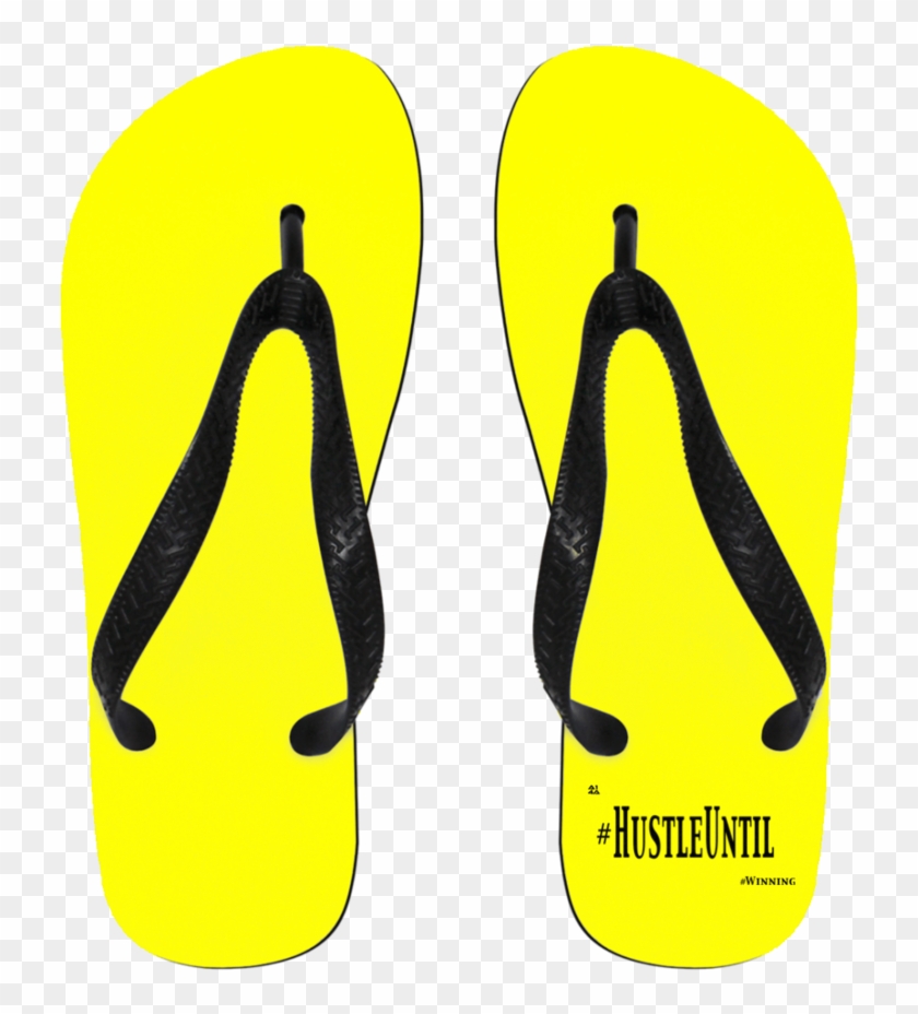 Hustle Until - Flip Flops - Small - Customcat Hustle Until - Flip Flops - Small #428768