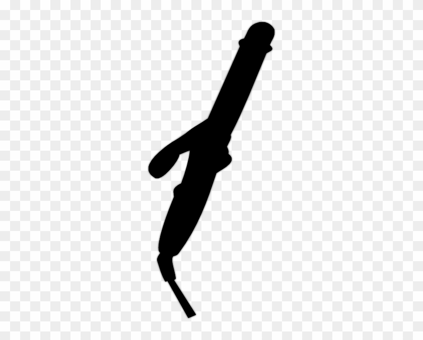 Curling Iron Clip Art - Curling Iron Clipart #428876