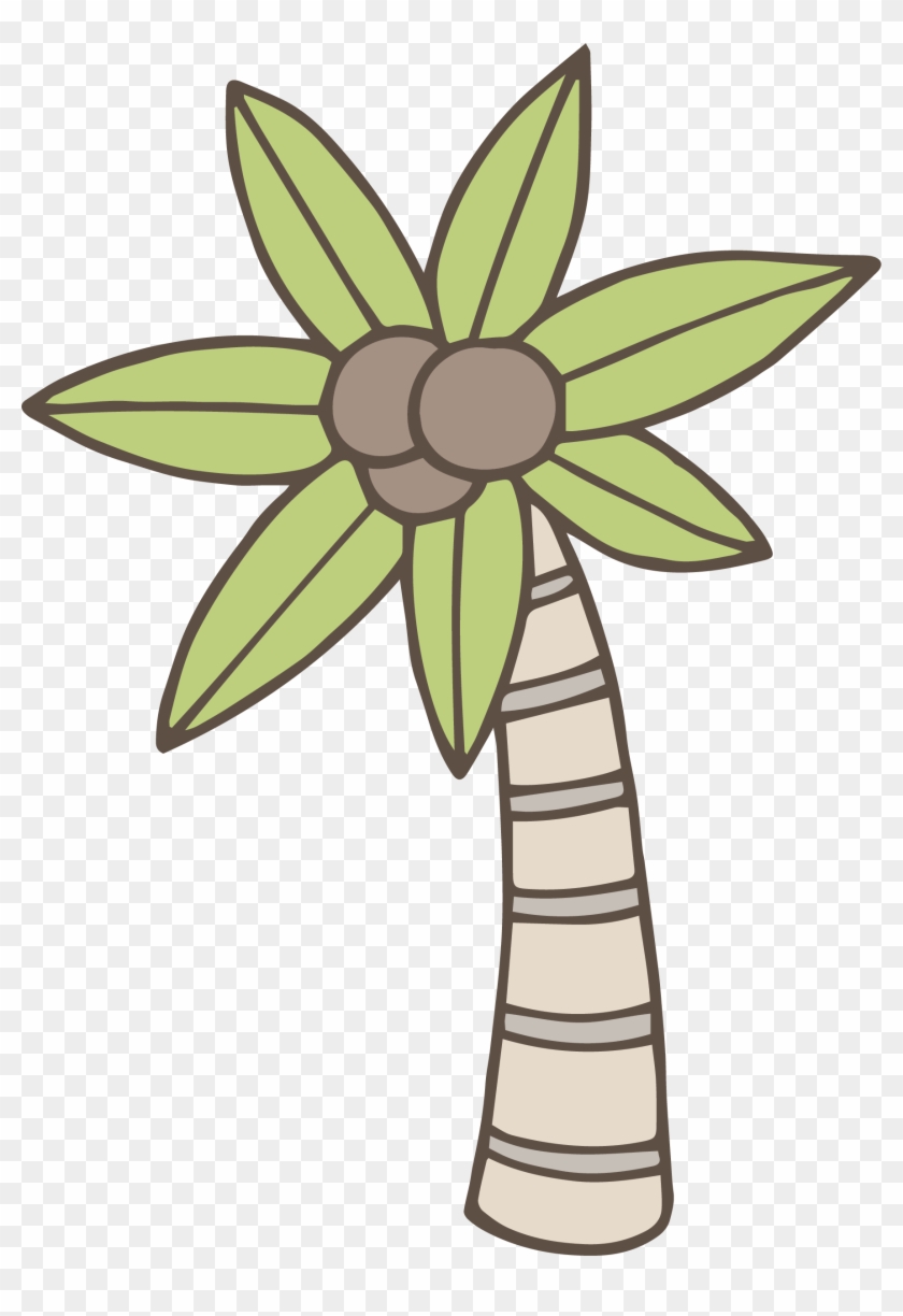 Cartoon Coconut Clip Art - Cartoon Coconut Clip Art #429324