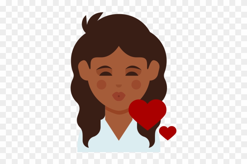 Dove Leduo Hair Emojis 530x530 V3-13 - Emoji Curly Hair #429442