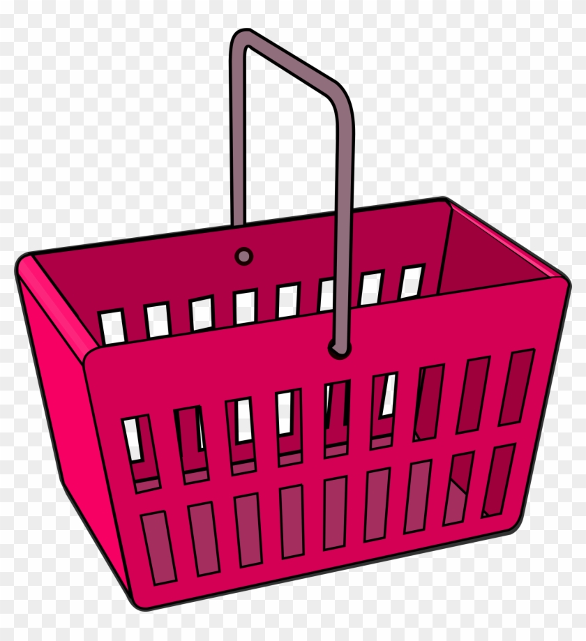 Big Image - Shopping Basket Clipart #429658