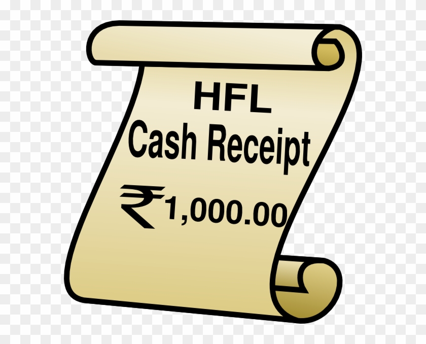 Receipt - Clipart - Receipt Clipart #429683