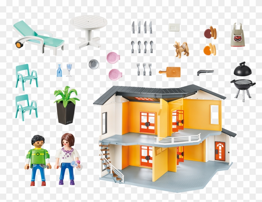 Http - //media - Playmobil - Com/i/playmobil/9266 Product - Playmobil Maison Moderne 9266 #429954