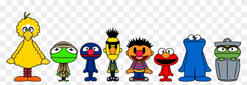 Sesame Street Pacs By Limeth - Sesame Street Chibi Art #430063