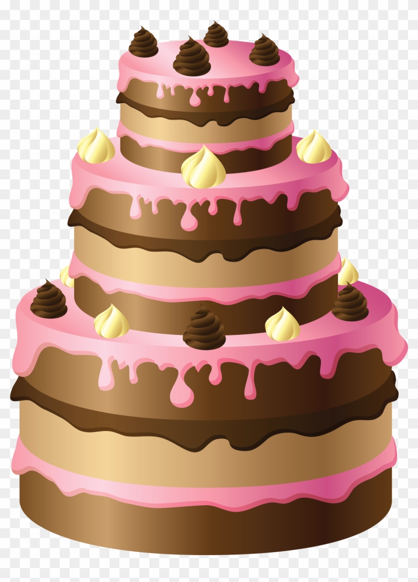 Birthday Cake Clip Art Free Birthday Cake Clipart - Cake On Transparent Background #430289