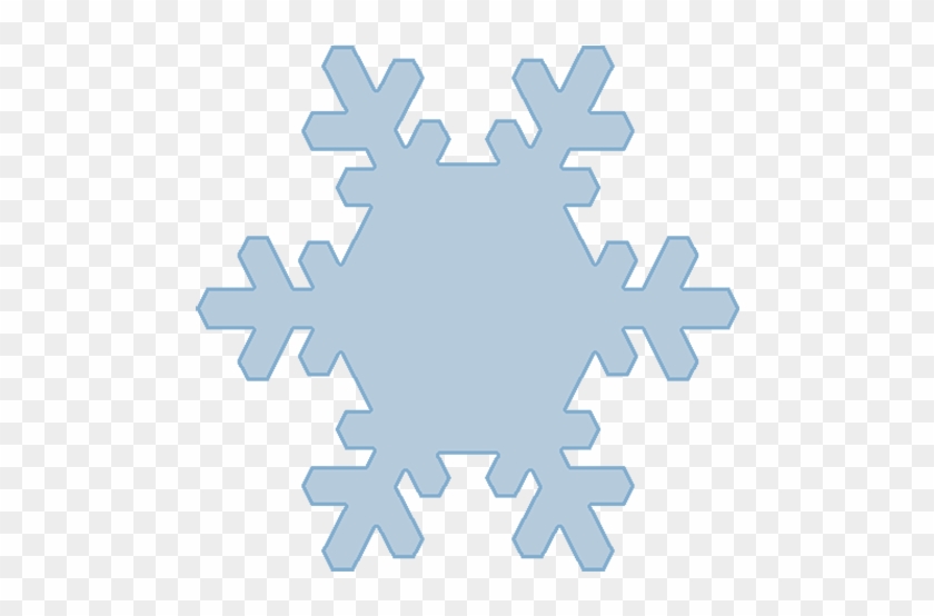 Snow Clipart Simple Snowflake - Animated Gifs Transparent Snowflake #430828