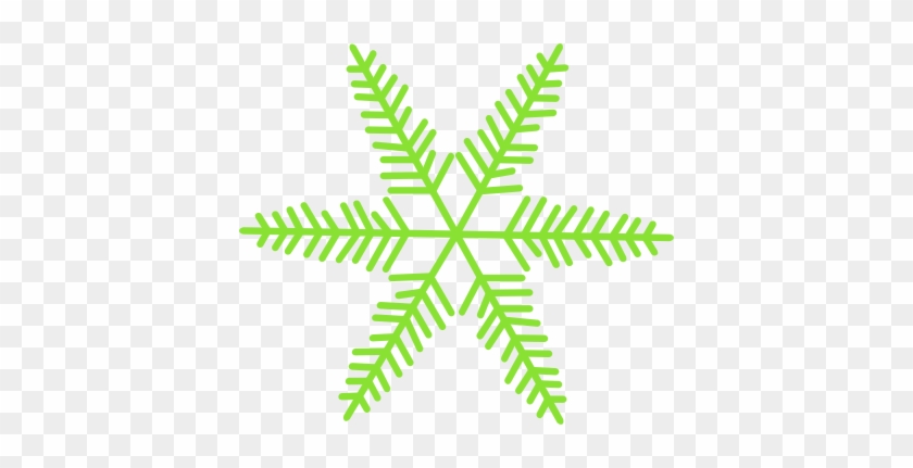 Red Snowflake Clipart - Transparent Background Snowflake Clipart #430913