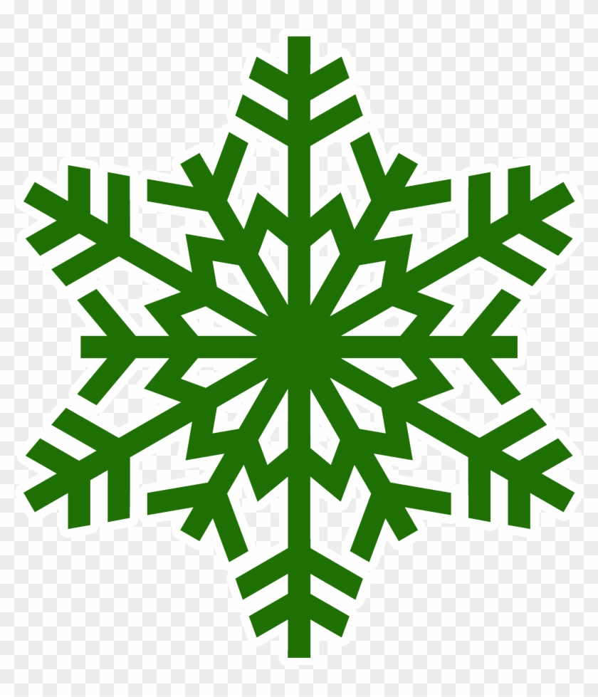 Snowflakes-silhouette - Blue Snowflake Note Cards #430917