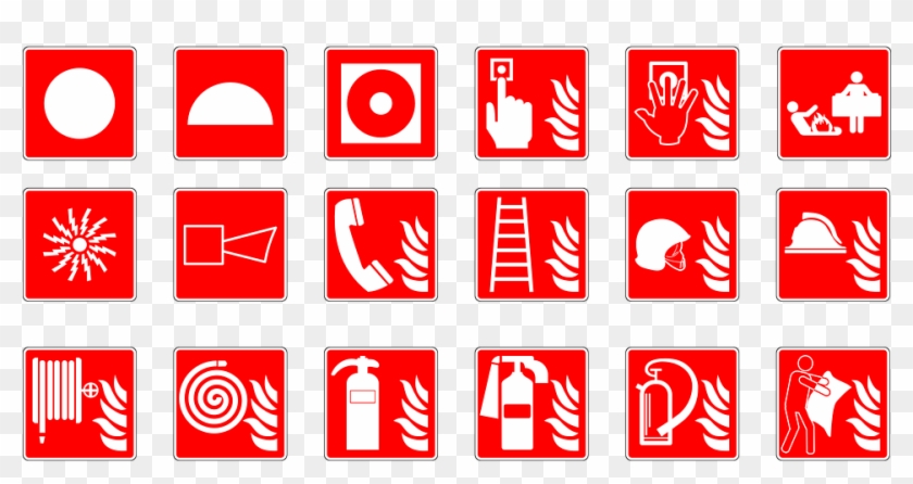 Fire Exit Sign 25, - Fire Safety Signs #431063