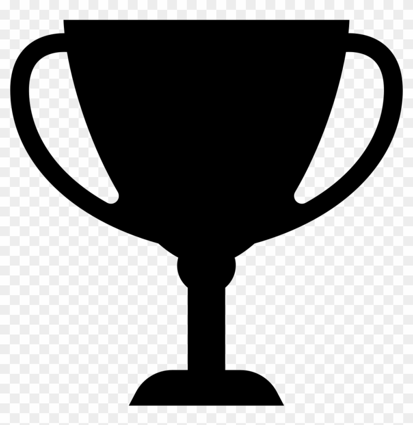 Trophy Silhouette Vector - Silhouette Of A Trophy #431081