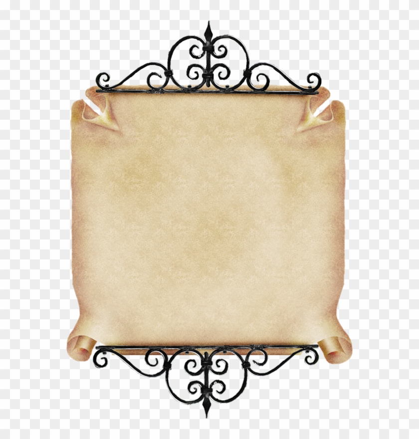 Parchemins - Scroll Vintage Parchment Paper Png Hd #431122