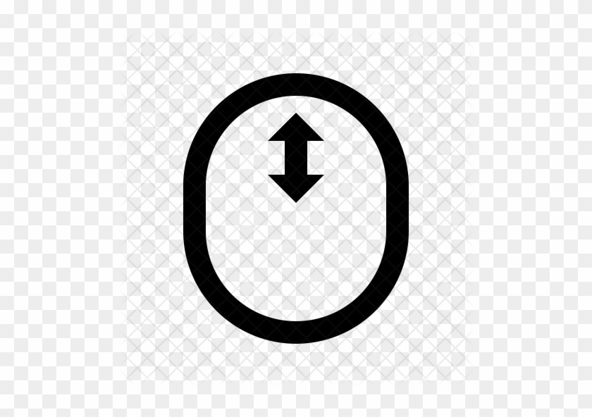 Mouse Scrolling Icon - Cross #431182