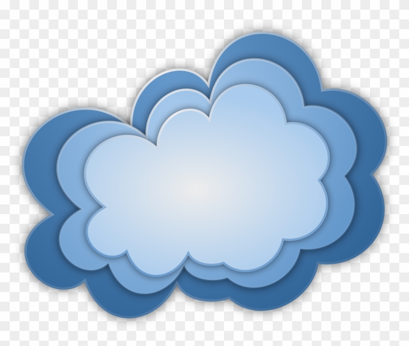 3d Cloud Clipart Free - Chmury Rysunek Png #432065