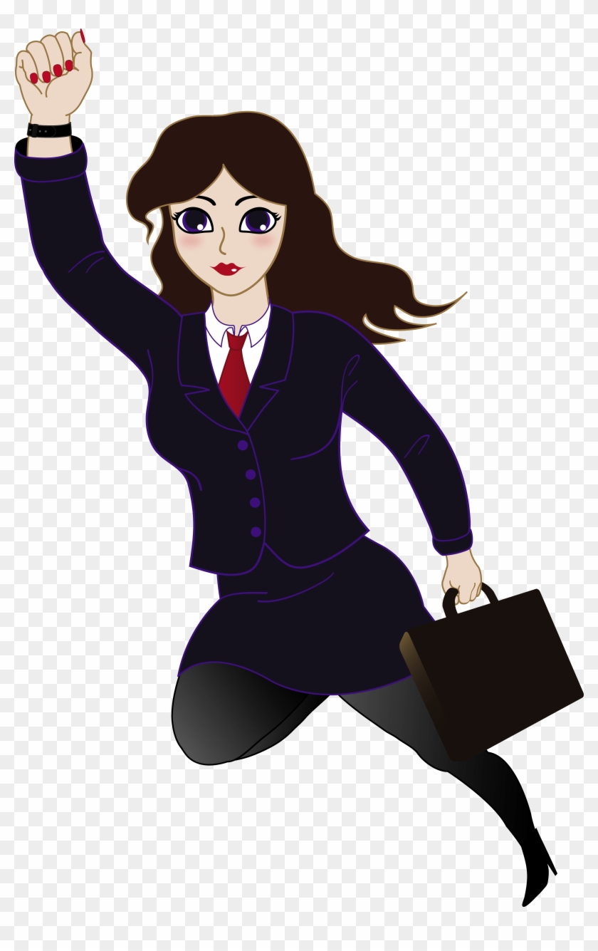 Professional - Business Woman Clip Art #432208