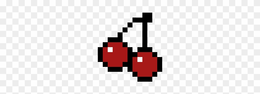 Drawn Cherry Pacman - Minecraft Pixel Art Disco #432214