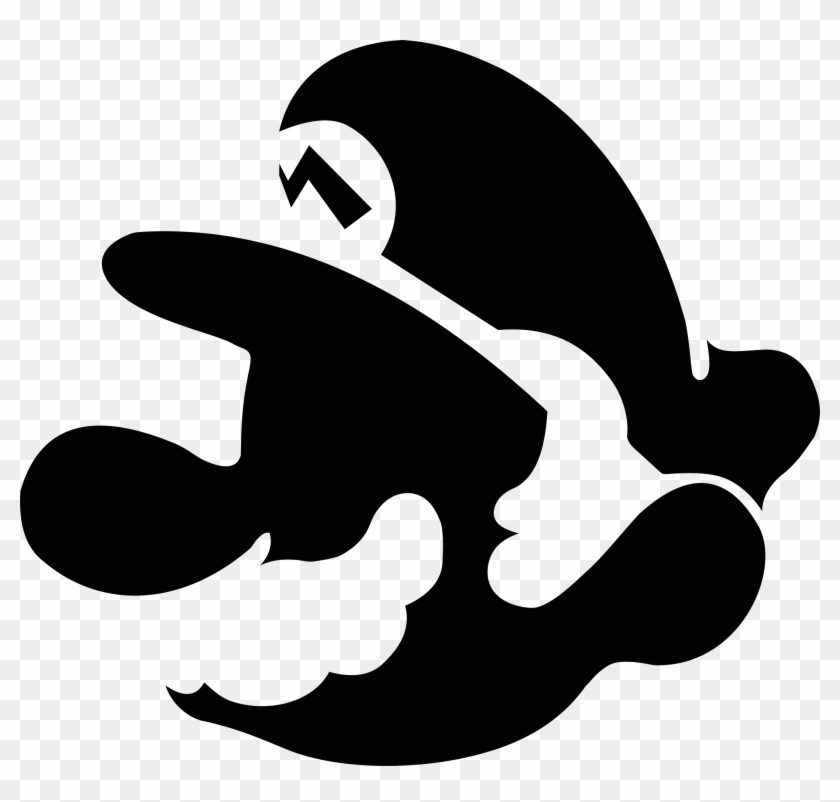 1 By Silver2012 On Clipart Library - Mario Stencil #432237