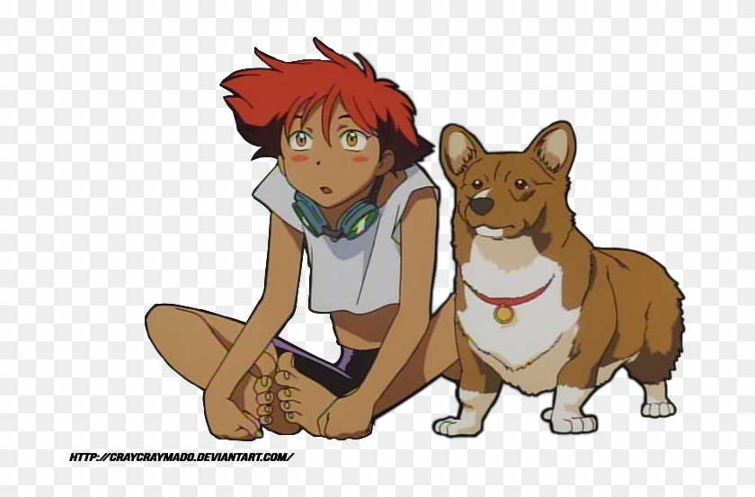 Ed And Ein Cowboy Bebop Render By Craycraymado - Edward Wong Hau Pepelu Tivrusky #432397