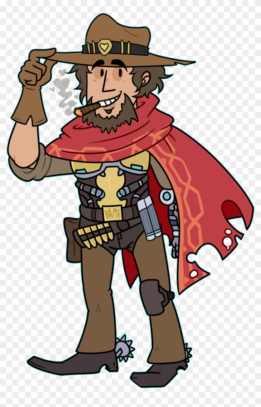 Mccree Cowboy By Maskarie Mccree Cowboy By Maskarie - Cowboy Chibi #432496