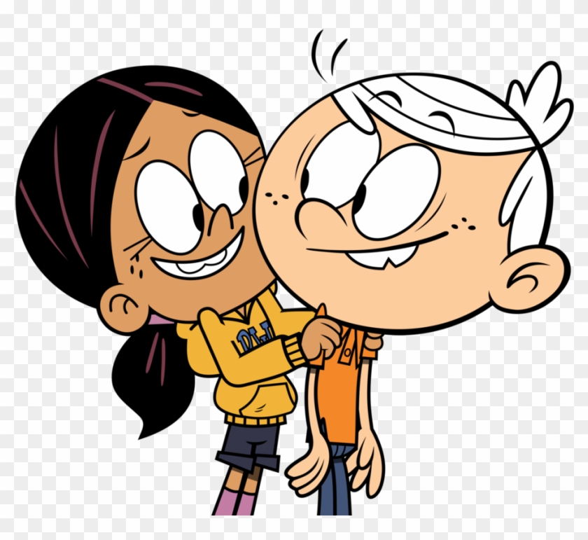 Lincoln And Ronnie Anne By Mandash1996 - Cartoon #432610